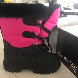 Toddler girls snow boots